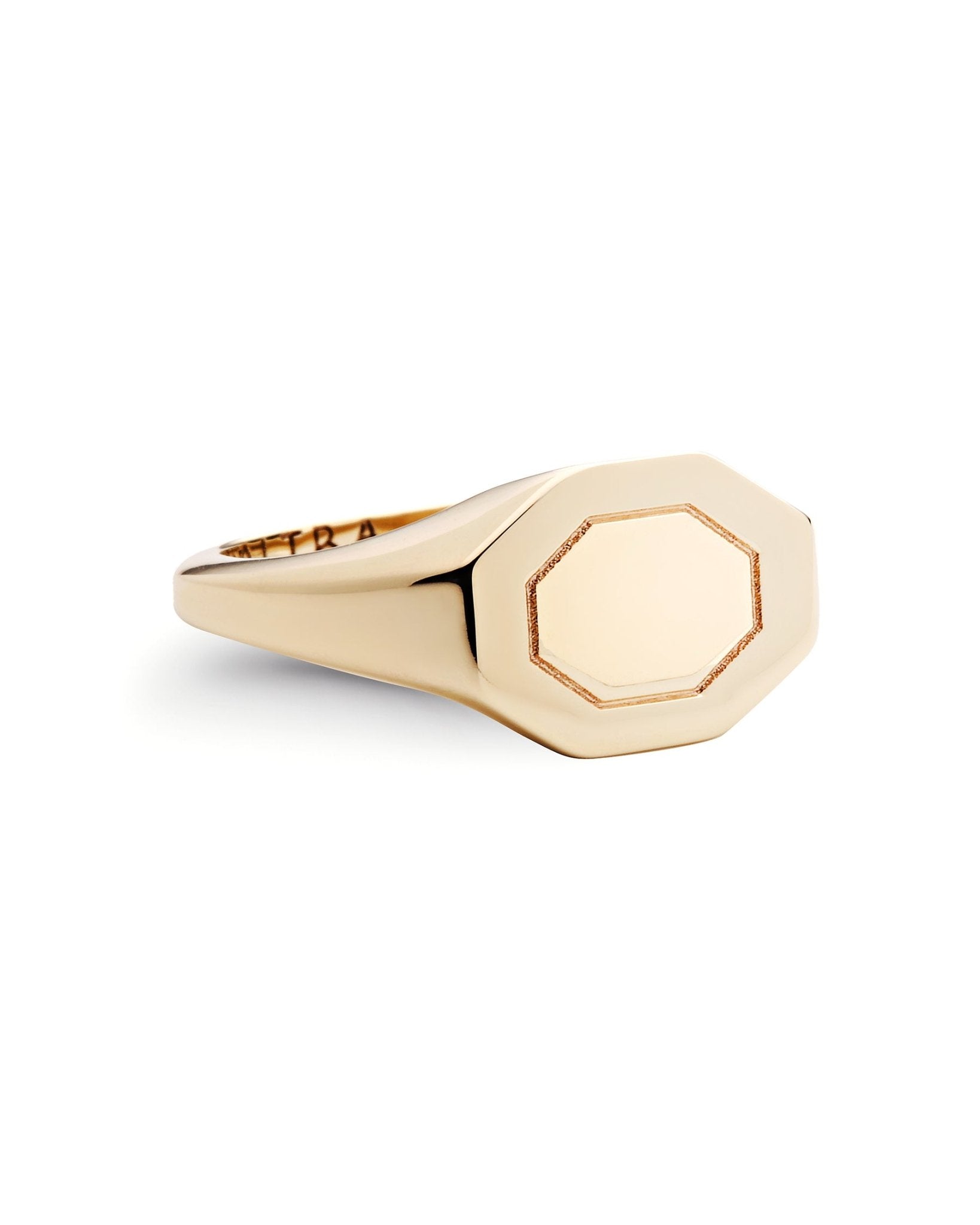 Deco Edge Ring | 10k Gold - ALTRA Jewellery - 