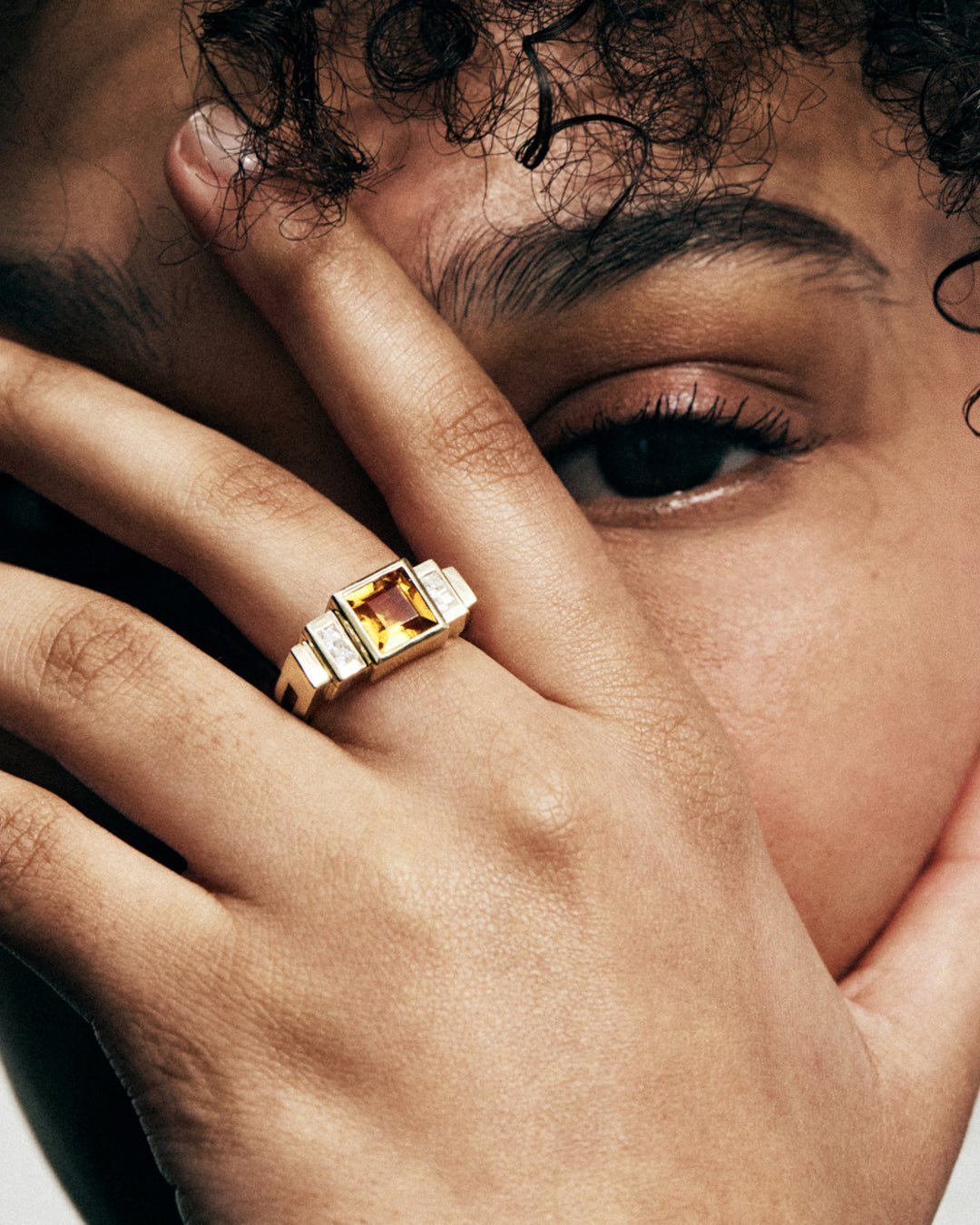 Prism Ring | Citrine 10k Gold - ALTRA Jewellery - 