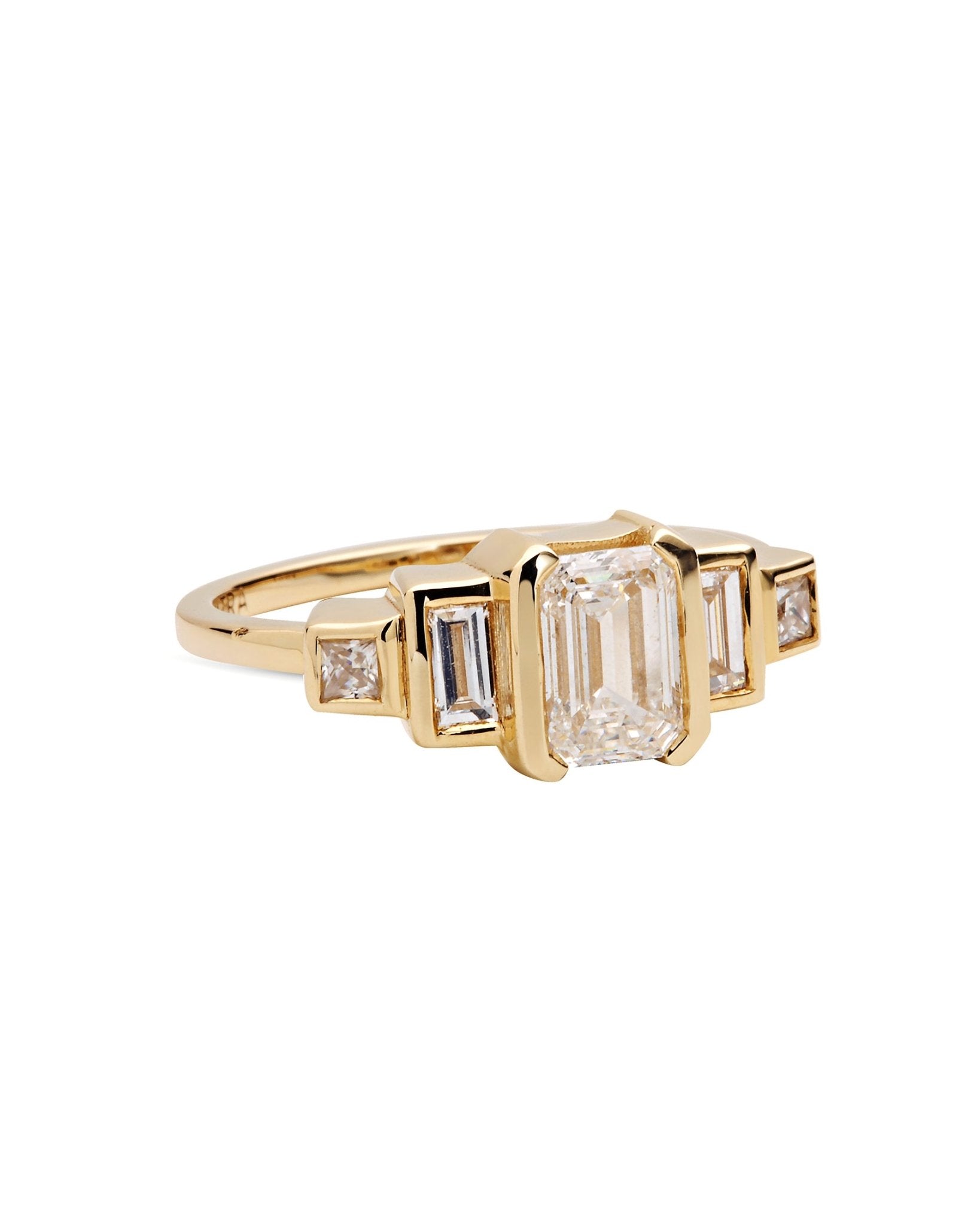 Promise Ring | Diamond 18k Gold - ALTRA Jewellery - 