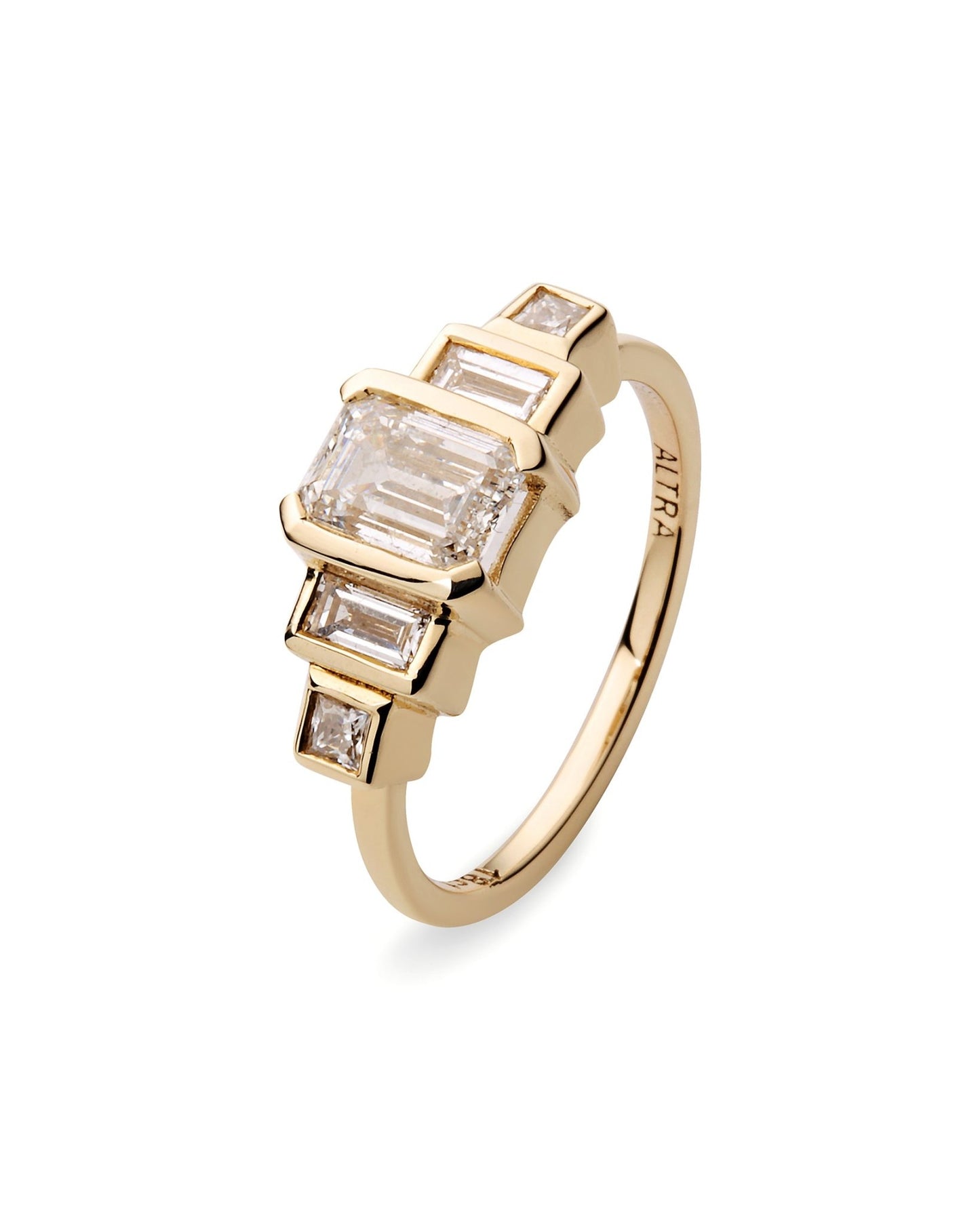 Promise Ring | Diamond 18k Gold - ALTRA Jewellery - 